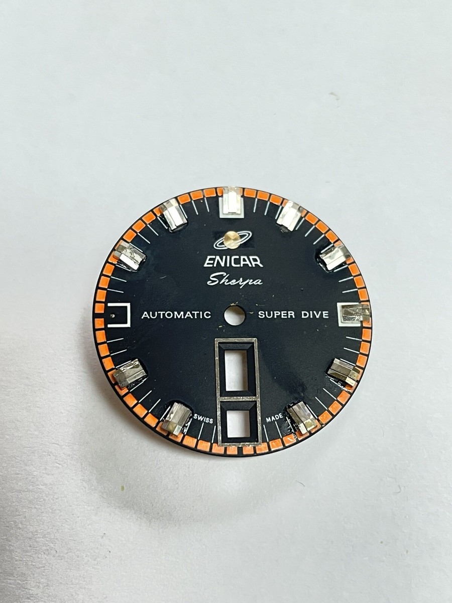 super compressor enicar sherpa super dive Used Enicar Sherpa Super Dive Dial For Epsa Case Read
