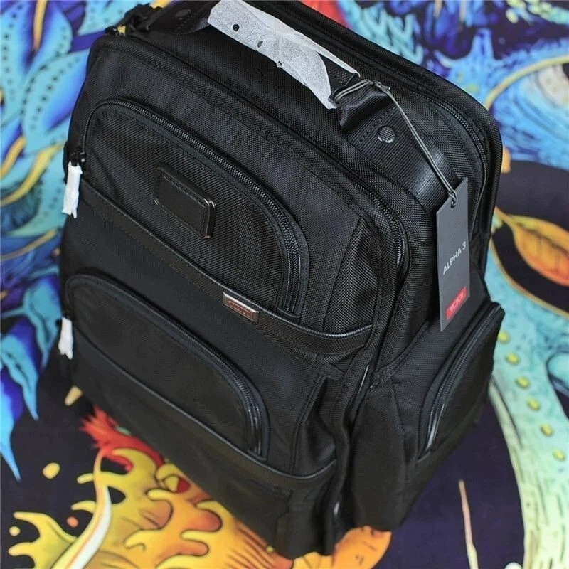 TUMI ALPHA3 Brief Pack Backpack Ballistic Black 2603578D3 outlet