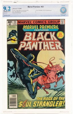 Marvel Premiere #53 Frank Miller Cover NEWSSTAND 1980 CBCS 9.2 Black Panther cgc
