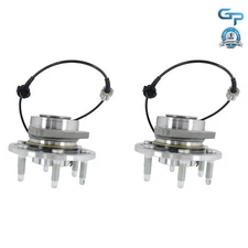 2× Front Wheel Bearing Hub Assy For Chevy Silverado 1500 2007-2013 4WD, 6 Stud