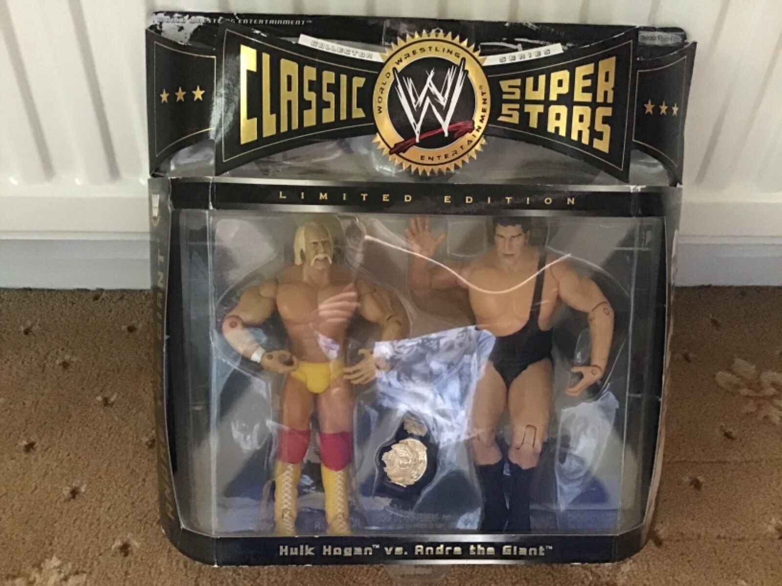 Wwe Clásico Hulk Hogan Vs Andre el gigante de edición limitada Wwe Clásico Hulk Hogan Vs Andre el gigante de edición limitada