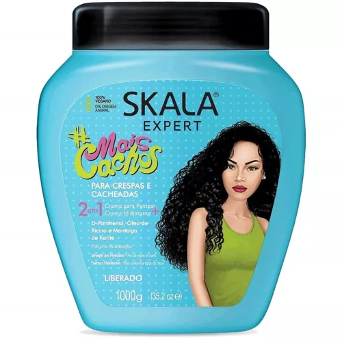SKALA Mais Cachos Hair Cream / Cream To Comb More Moisturizer #maiscachos Treatm