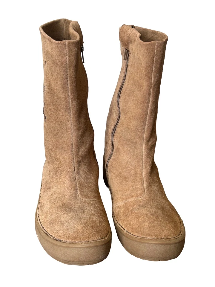 CAMPER ALICANTE Brown Suede Boots Women Size 41 - image 2 of 4