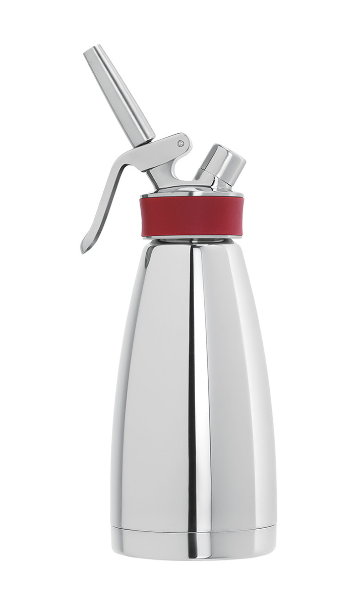 Siphon chantilly thermo whip 0.5lt isolant pour crèmes chaudes et froides