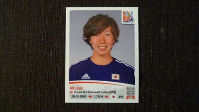 VIGNETTE PANINI WM FRAUEN KANADA 2015 REI USUI JAPAN # 184 NEUWERTIG
