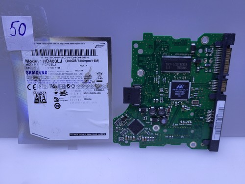 Samsung HD403LJ 400 GB T166 CT100-13 REV.A SATA PCB CONTROLLER DONOR BOARD TEST - Picture 3 of 11