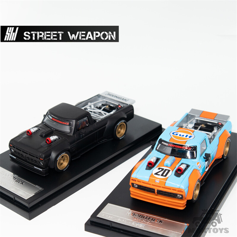 Street Weapon SW 1:64 1977 F-150 Block43 Hoonitruck Diecast