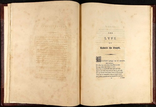 1798 HERBERT - ROBERT DIABLE DEVIL SON - METRICAL MYTHOLOGY MANUSCRIPT - PLATES - Picture 6 of 23