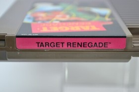 Target: Renegade (Nintendo NES, 1990) Authentic Cleaned Tested Working