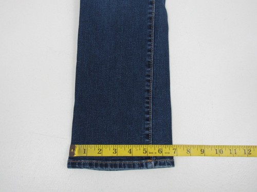 Old Navy Mid-Rise Husky Skinny-Leg Girls Size 16 Blue Cotton Denim Jeans - Picture 10 of 10