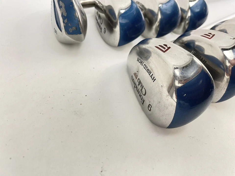Founders Clubs Ladies Hybrid Irons 5-SW Ladies Flex Graphite /New Grips /16496 - Image 3 of 4