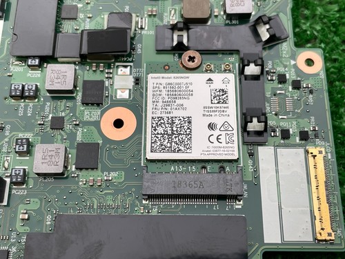 Used Genuine Lenovo ThinkPad T480s i5-8250u 8GB RAM Motherboard 02HL812 - 第 5/7 張圖片