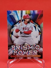 Anthony Rendon 2021 Topps Chrome Prismic Power Insert #PP-15 Los Angeles Angels