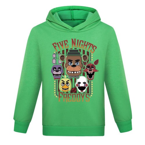 FNAF Hoodies Kids Boys Girls Casual Hooded Jumpers Tops - Picture 10 of 37
