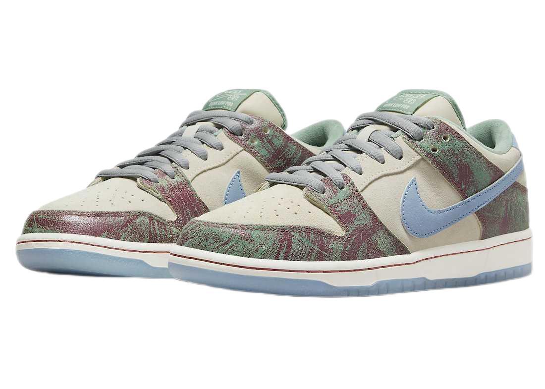 Nike SB Dunk Low ホワイト/グレー/グリーン DS 2003 Nike Dunk Low Pro White / Grey / Green - SZ 10 624044-131