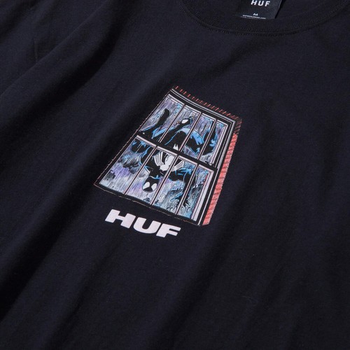 HUF x Marvel T-Shirt schwarz Anzug Spider-Man Erwachsene Größe M AUSVERKAUFT - Bild 2 von 2
