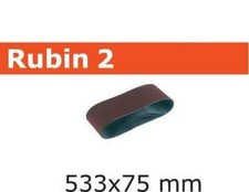 Festool Schleifband-Rubin L533X 75-P150 RU2/10 Stück