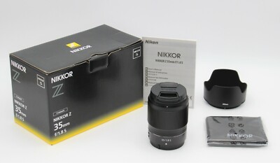 Nikon Z 35 mm f/1.8 S Prime Objektiv - 1 Jahr Garantie - KOSTENLOSE UK-Lieferung