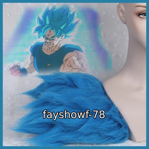 Super Saiyajin Son-Goku 1:1 Cosplay Perücke Kakarotto Haar Halloween Perform Kostüm Geschenk - Bild 8 von 15