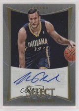 2012-13 Panini Select Silver Prizm 182/199 Miles Plumlee #200 Auto 0s3