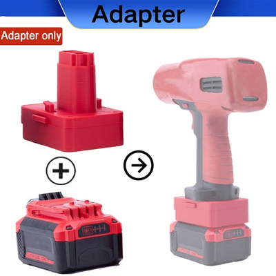 #ad Adapter Fits For Snap On 18V Ni Cd Tool Used For Craftsman 20V Li Ion Battery $37.88