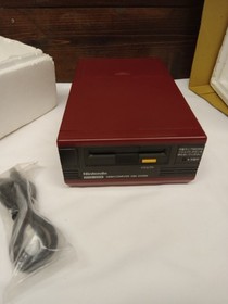 Nintendo Famicom Disk System HVC-022 w/ Box & Power Cord &ndash; NO RAM &ndash; Untested