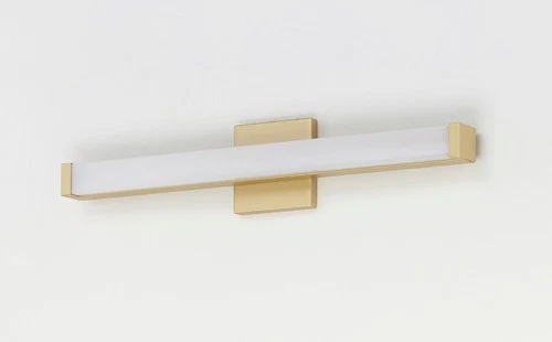 Maxim Spec 30" Linear Suspension - Gold, Champ, Gld Leaf 1-Light - Picture 2 of 4