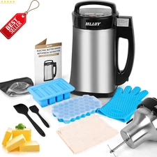 2 in 1 Weed Decarboxylator and Infuser Herbal Tincture Butter Maker Silver US