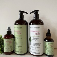 Beauty Untouched Rosemary Mint Shampoo  Conditioner  Treatment Mist  Hair Oil