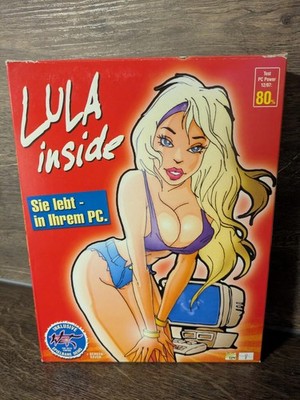LULA INSIDE- Sie Lebt In Deinem PC Big Box  Sammler Rarität Mit Cheatcode Top