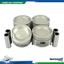 Dnj P408 Std. Complete Piston Set For 87-93 Mazda B2200 2.2l L4 Sohc 8v