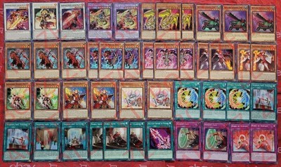 YUGIOH Gaia Noble Deck 46 Cards Gaia the Magical Knight of Dragons *Charles*