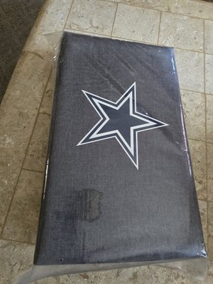 PICNIC TIME NFL Dallas Cowboys Tailgate Padded Ottoman Cooler America's Team Dak