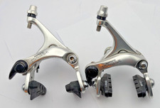 SHIMANO TIAGRA BRAKE SET PAIR Calipers Rim Brakes SILVER BR-4400 RECESSED
