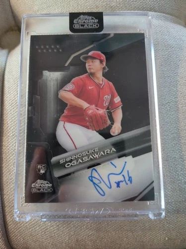 2026 Topps Chrome Black Shinnosuke Ogasawara Chrome Black Autographs (Raw)