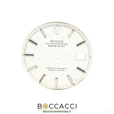 ROLEX Argentee Datejust Dial for ref. 1600 Calib: 1570 Refer: 1600 (USED)