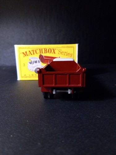 Matchbox #3 Bedford Tipper Truck 1961 VN/MINT In Crisp Original D2 Box - Picture 8 of 19