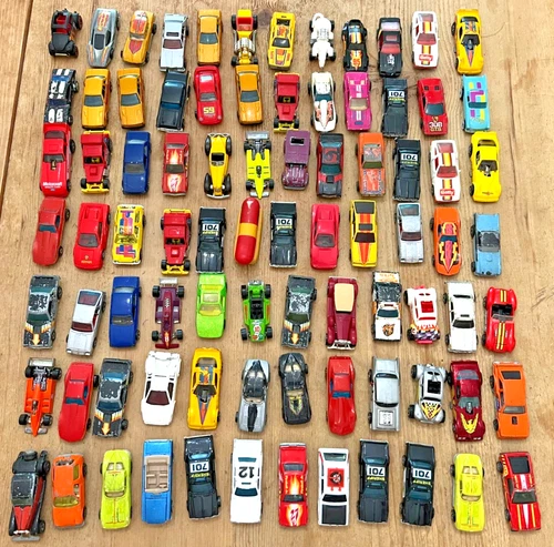 84 Vintage Hot Wheels CARS in Varying Condition