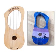 7 String DIY Set, 7 String Harp, Ancient DIY Comfortable Grip 7 Metal Strings