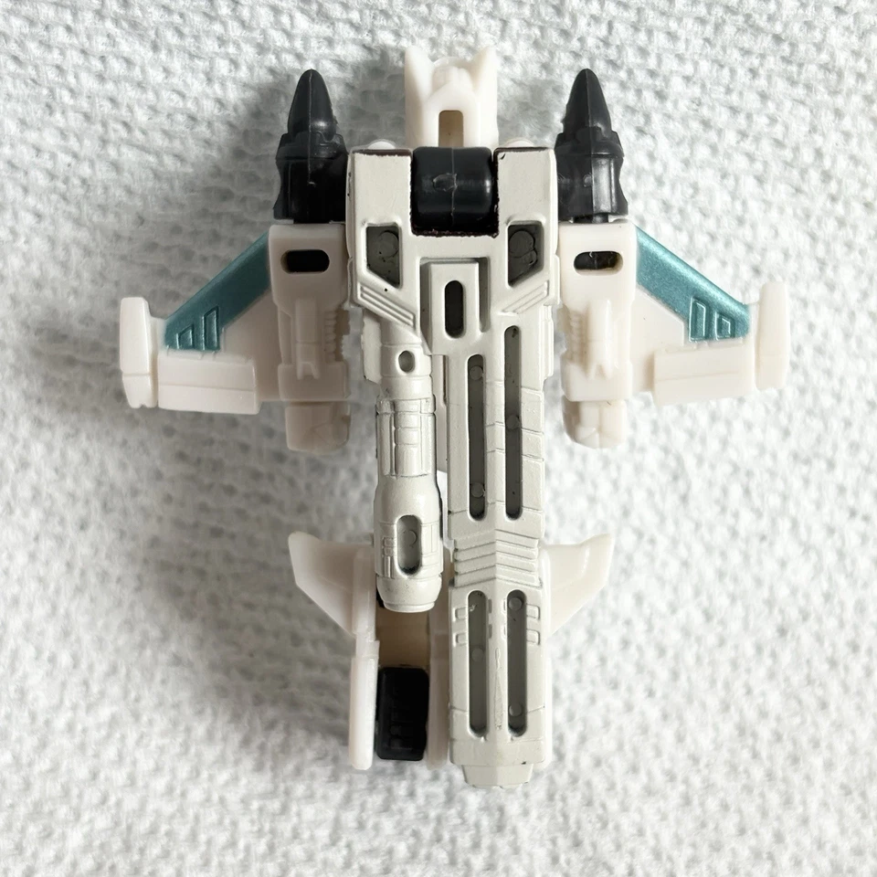 RARE 2005 Transformers Safeguard Cybertron Minicon White Jet Vector Prime Figure - Image 2 of 4
