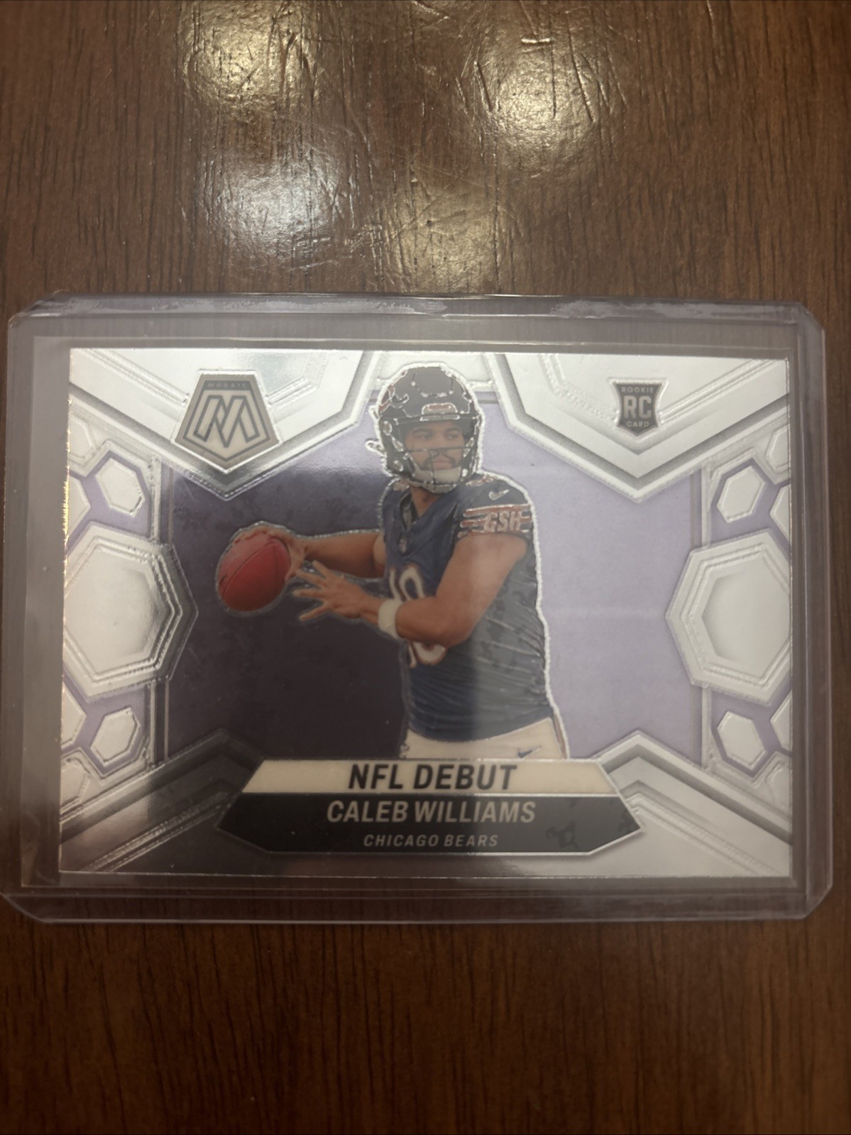 2024 Panini Mosaic - NFL Debut Caleb Williams #289 Silver Prizm (RC)