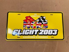 Corvette NCRS Nummernschild - Flight 2003 - Instant Man Cave!