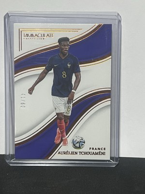 2023-24 Panini Immaculate Collection - Aurelien Tchouameni /60