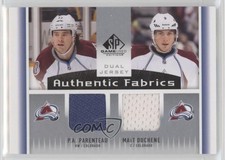 2013-14 SP Game Used Edition Jerseys Matt Duchene PA Parenteau #AF2-PD 1e15