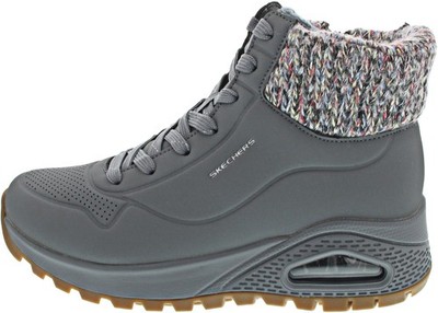 Skechers Uno Rugged-Darling Daze Damen Schnürstiefel grau