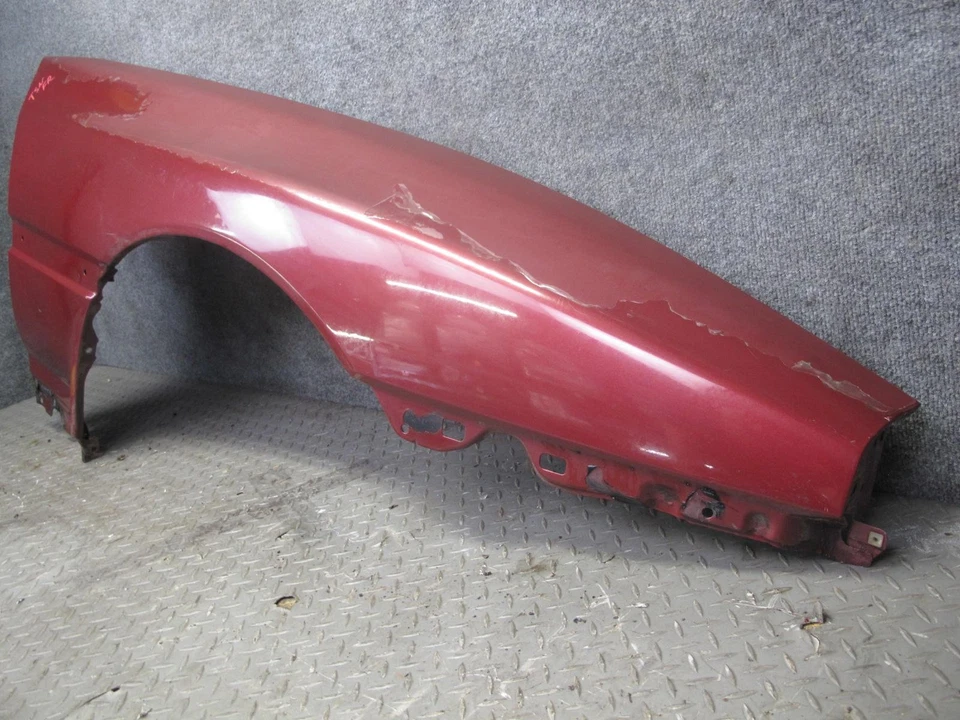 86-92 TOYOTA SUPRA MA70L GUARDABARROS DELANTERO DERECHO CARCASA PANEL CUBIERTA ROJO PERLA OEM Foto 3 de 4