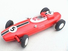  Slotcar 60er Antik Formel F 1 BRM GP F1 Bolide Rennwagen mit Motor 