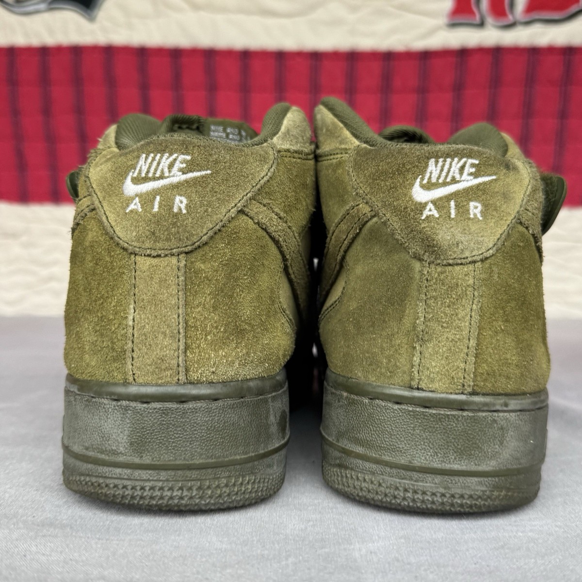 Size 10 - Nike‎ Air Force 1 \'07 Mid Legion Green Nike Air Force 1  main image 4