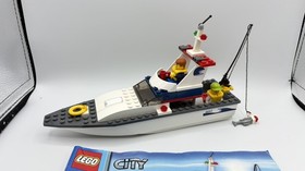 Lego City 4642 Fishing Boat Ship Complete W/ MANUAL, NO BOX