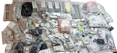 Huge Lot of Pneumatic Automation Robotics Components Mounts Rails Cam's Alignmnt